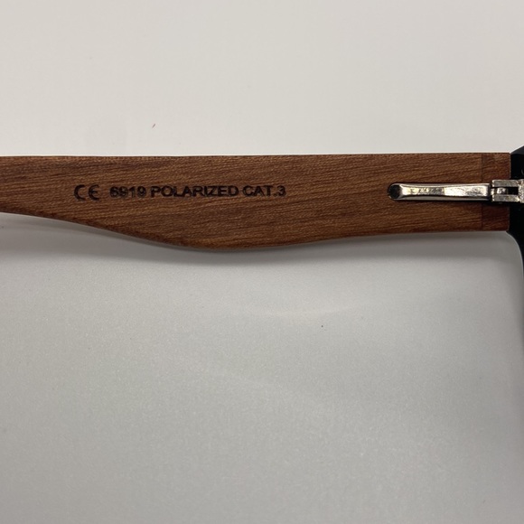 AMEXI Polarized Sunglasses. Handmade Red lenses. Microfiber Bag. New in Package - Picture 10 of 12